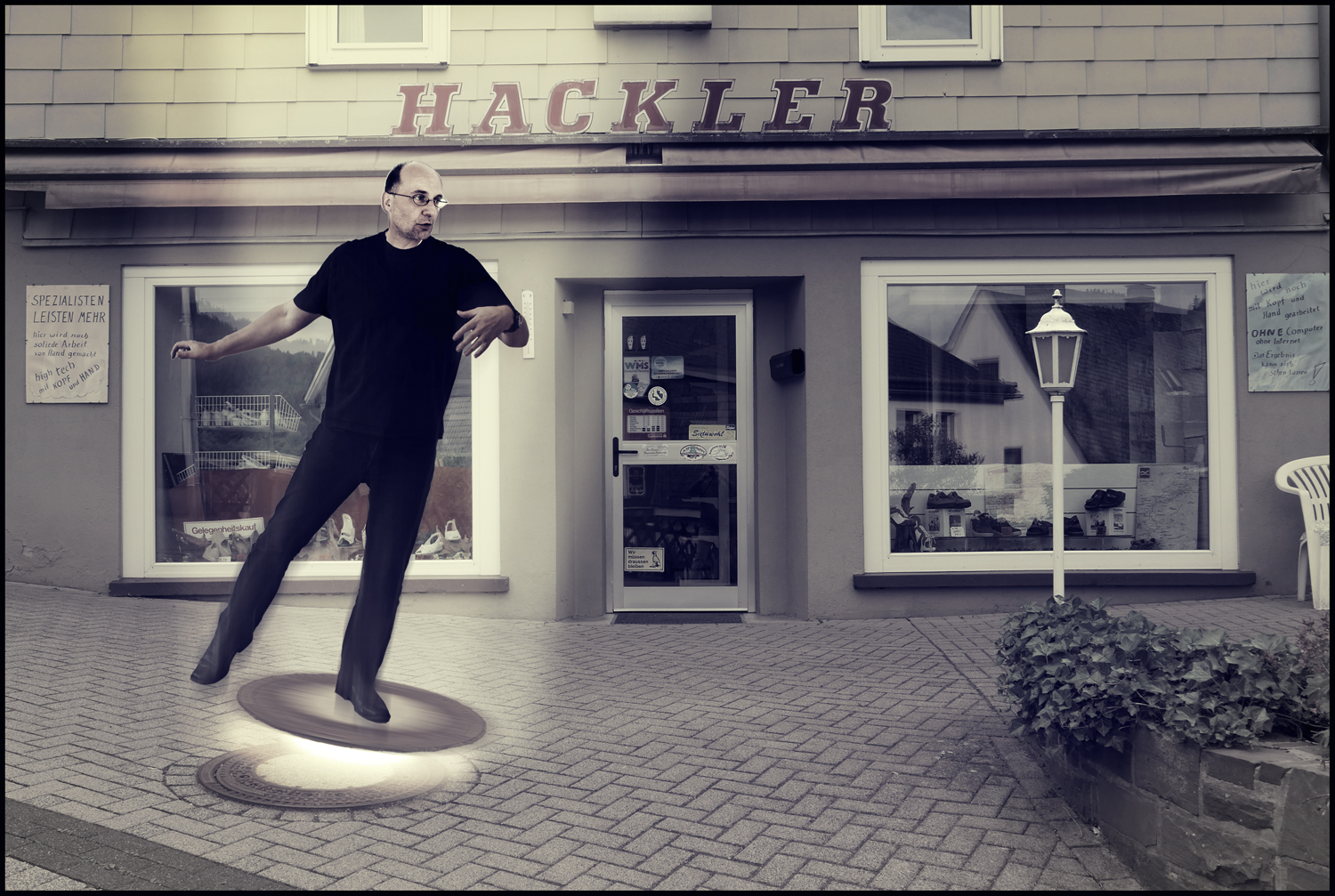 Harald,der Gullideckelsurfer.