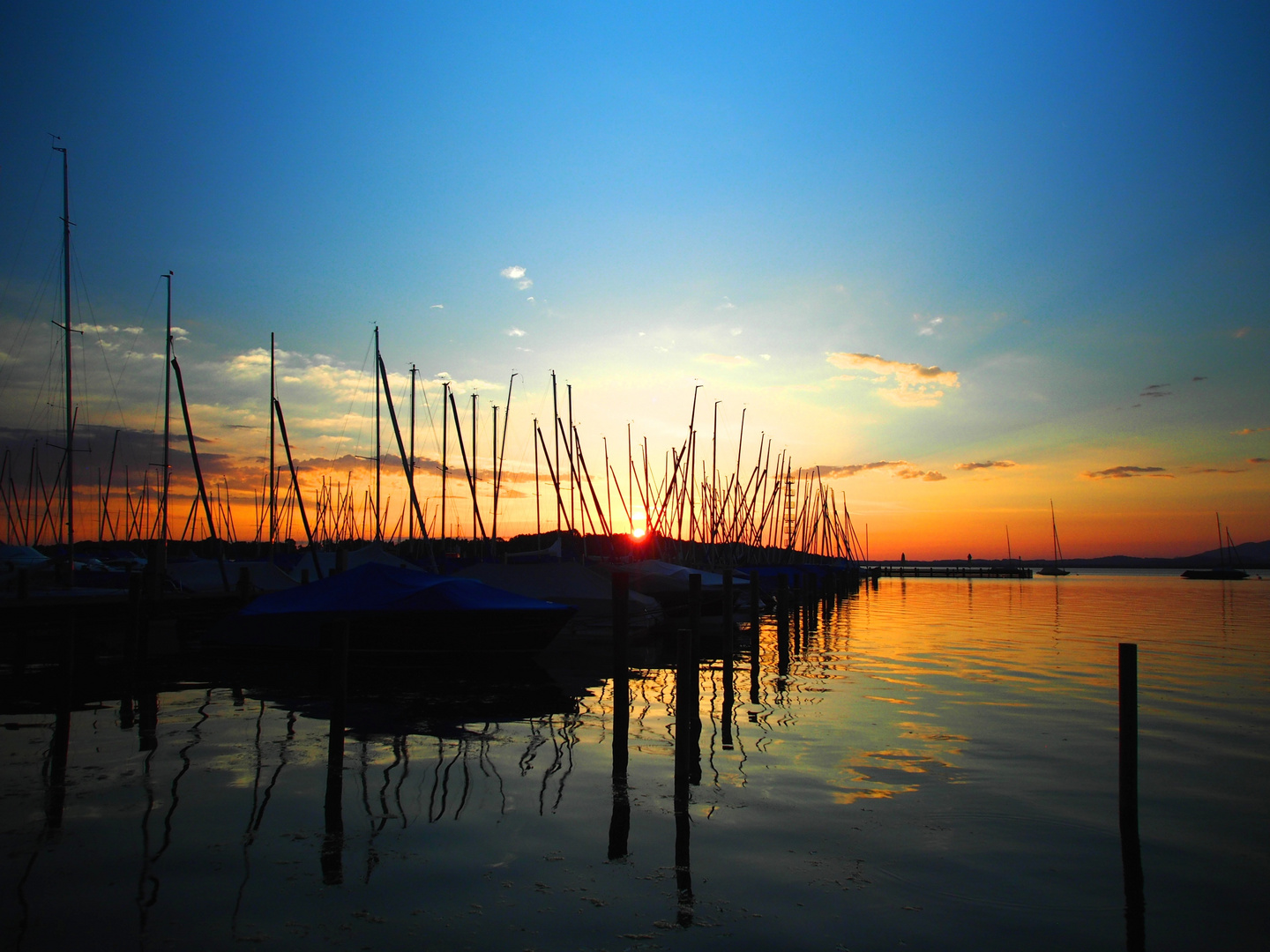 harbor cyc at sunrise