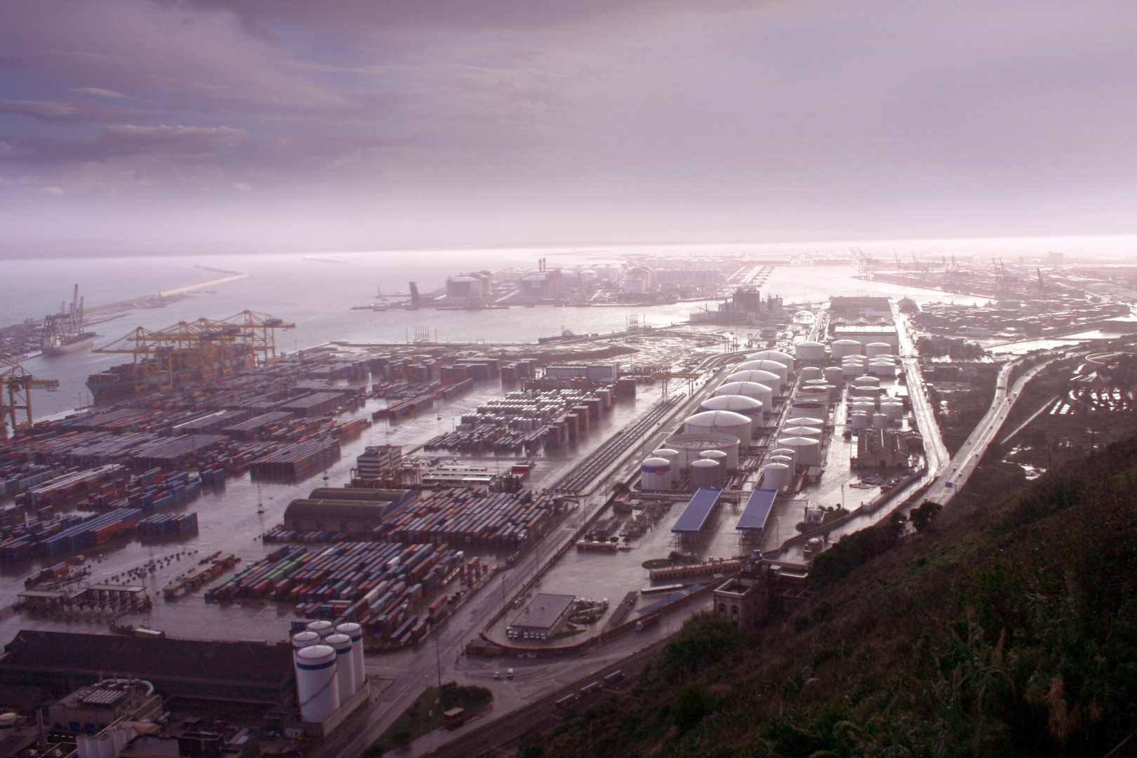 Harbor of Barcelona