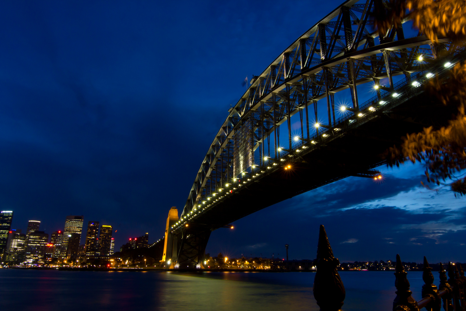 Harbour Bridge at night