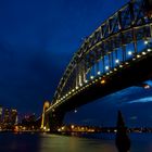 Harbour Bridge at night