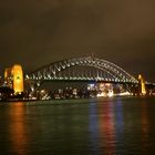 Harbour Bridge at night...