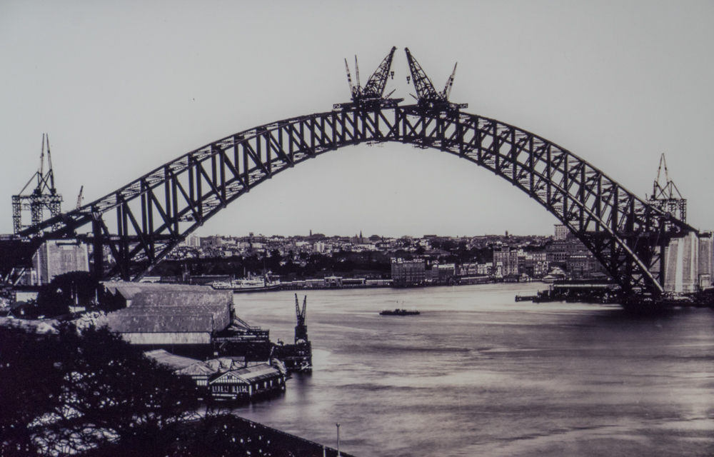 Harbour Bridge Bau