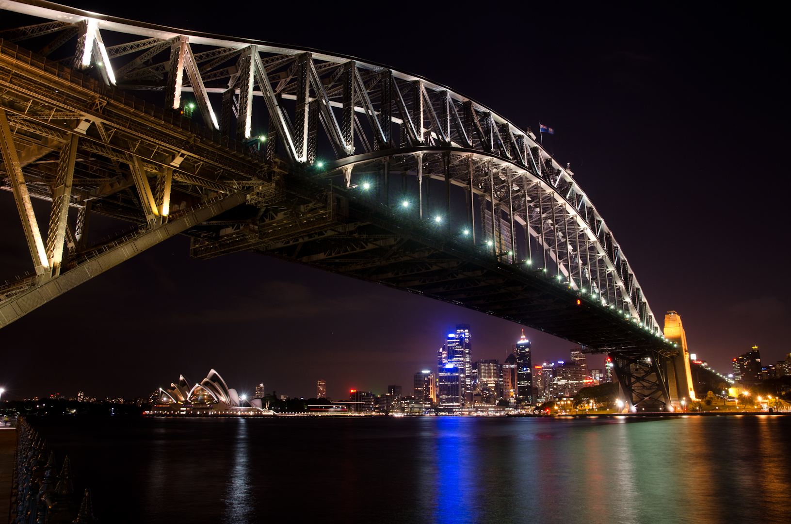 Harbour Bridge bei Nacht