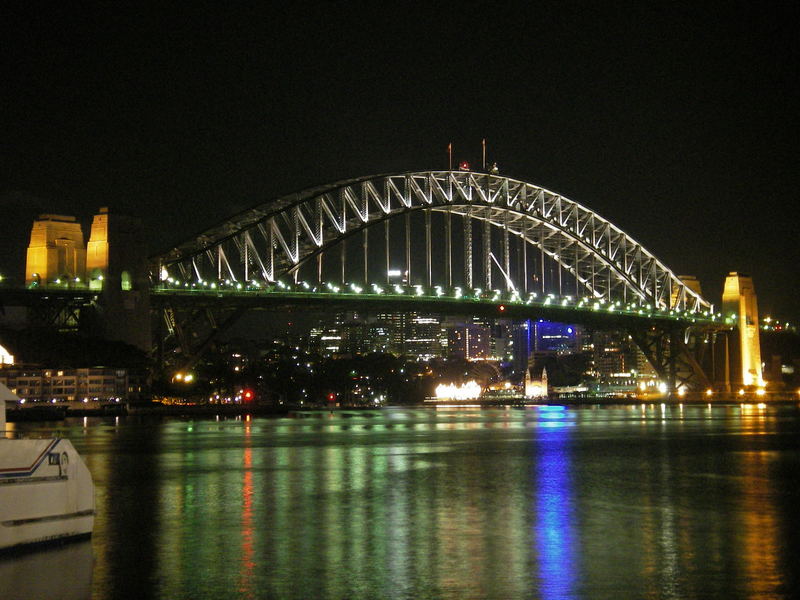 Harbour Bridge bei Nacht