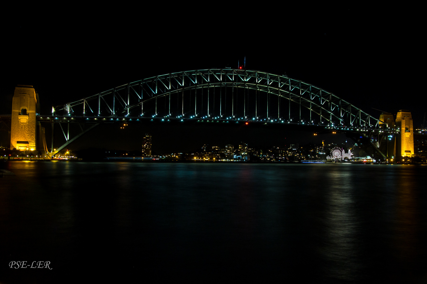 Harbour Bridge bei Nacht