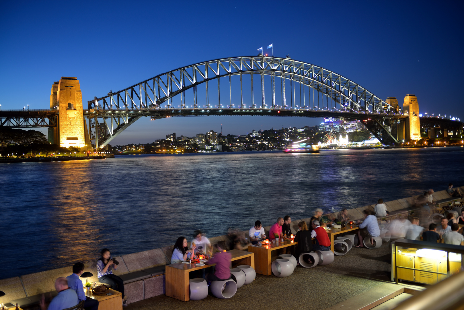 Harbour Bridge bei Nacht