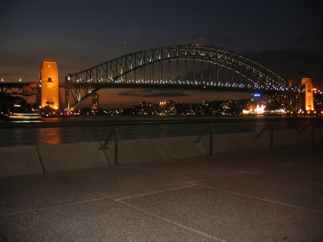 Harbour Bridge by night