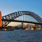 Harbour Bridge im Abendlicht