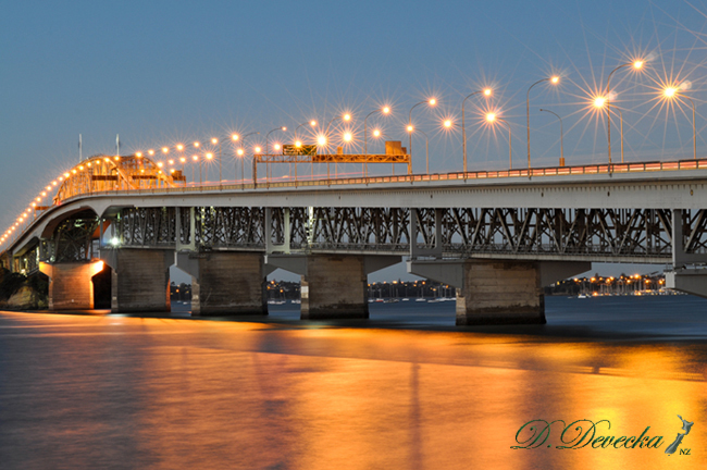 Harbour bridge in Auckland