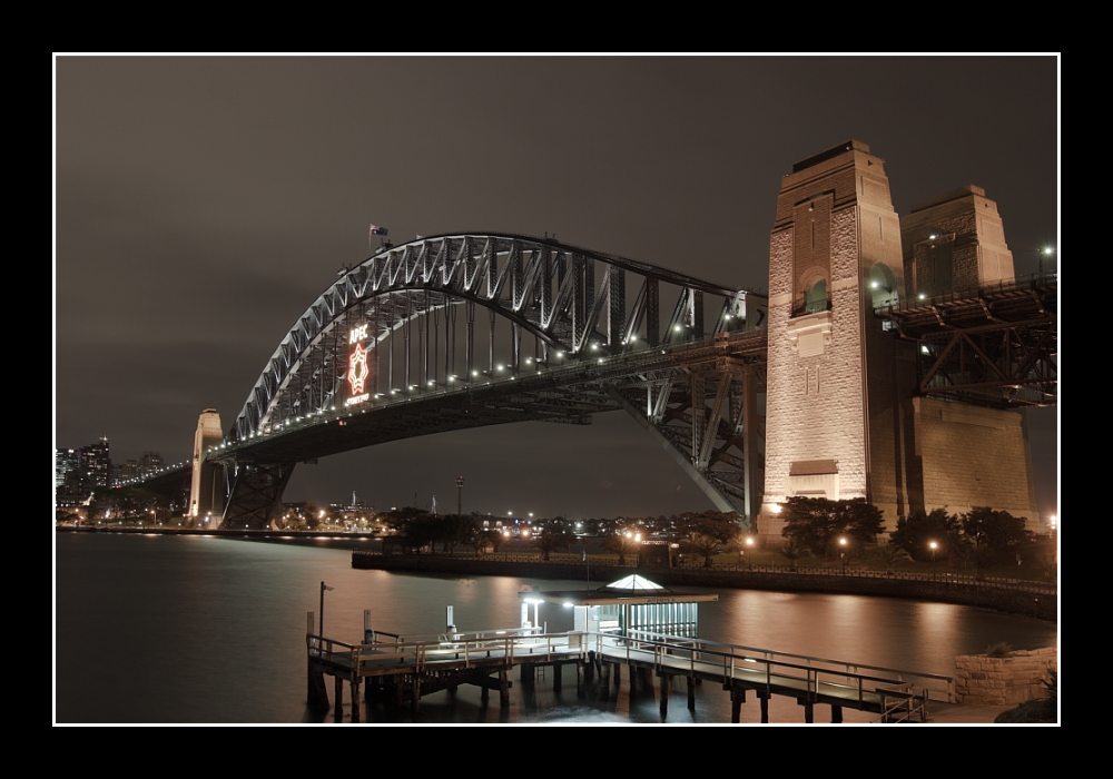 Harbour Bridge @ night