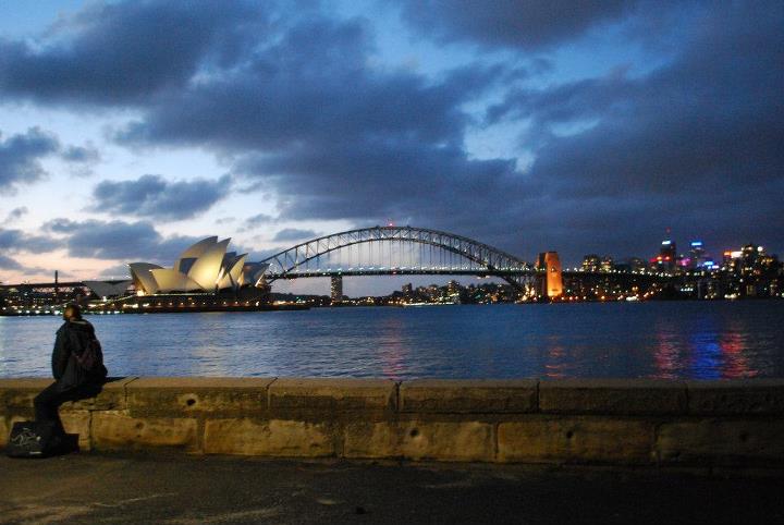 Harbour bridge & Opera house, Sydney.