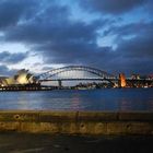 Harbour bridge & Opera house, Sydney.