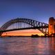 Harbour Bridge Sunset