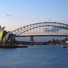 Harbour Bridge zur blauen Stunde