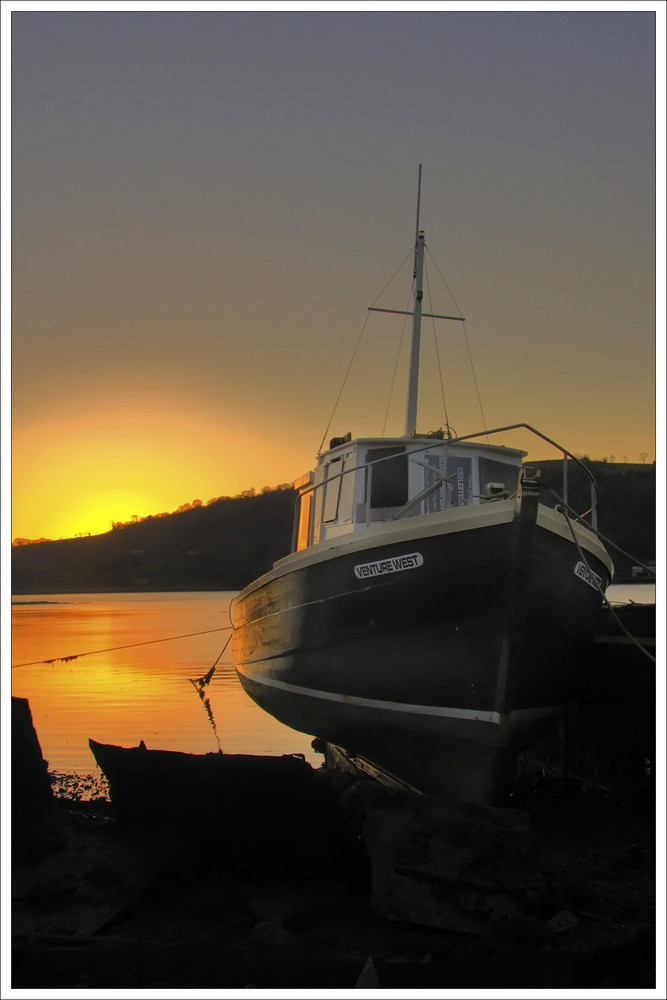 Harbour sunset.