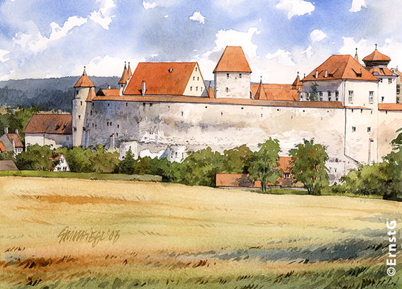 Harburg (Aquarell - ID)