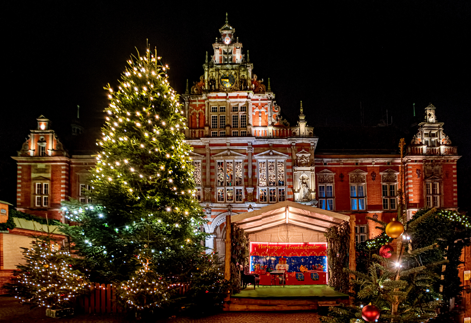 Harburg rathaus weihnachten