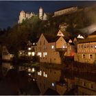 Harburg (Schwaben) bei Nacht