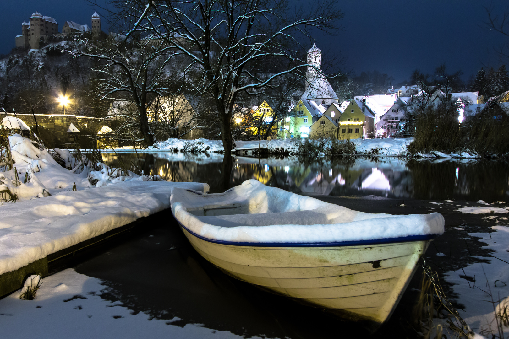 Harburg (Schwaben) im Winter