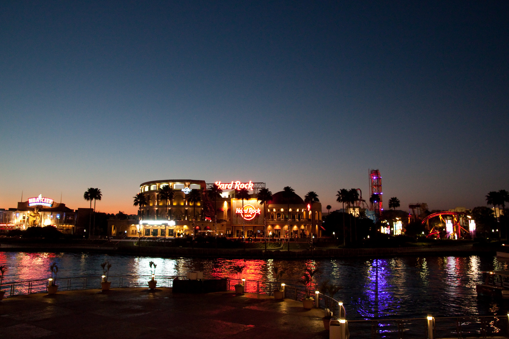 Hard-Rock Cafe Orlando Sunset