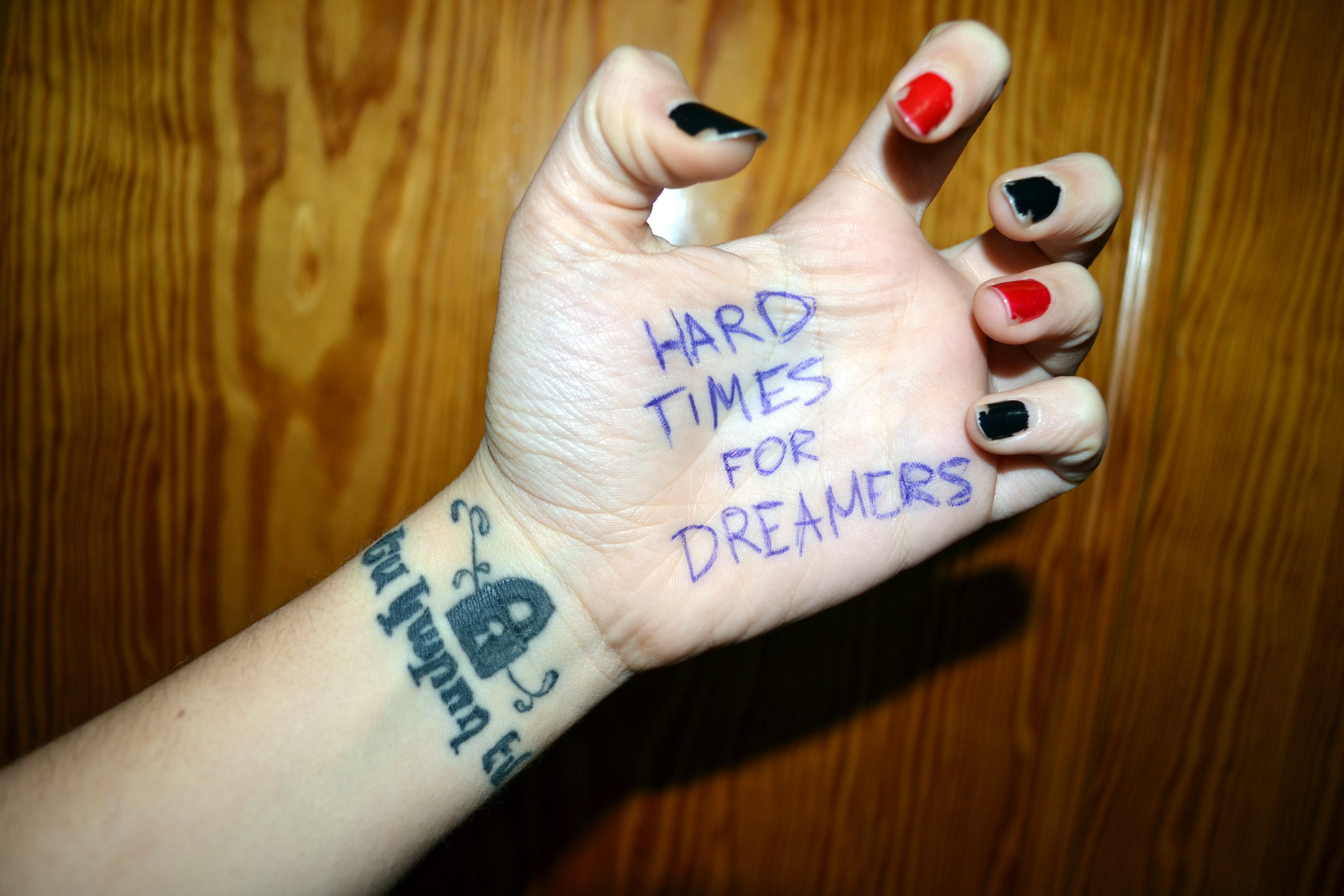 Hard times for dreamers.