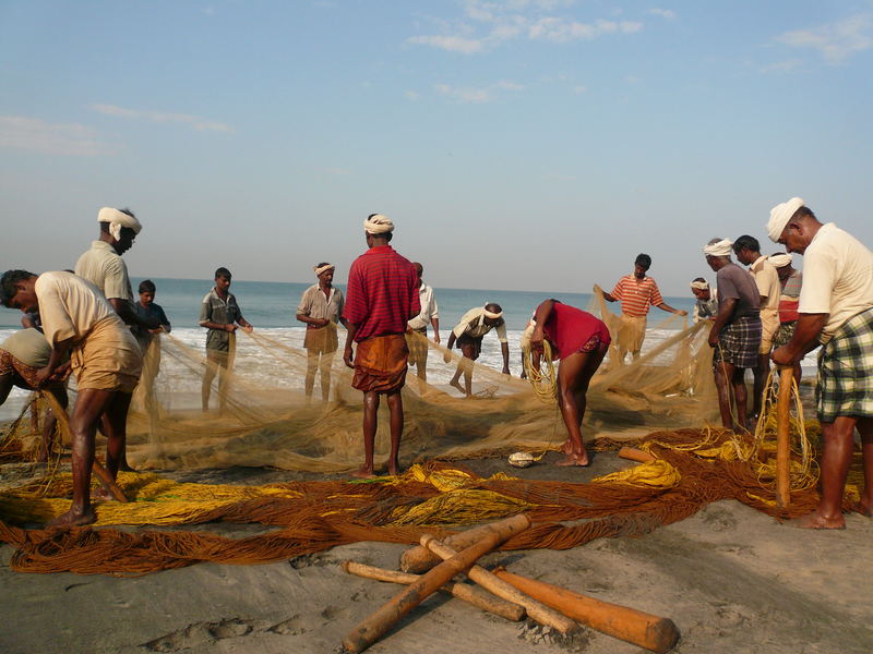 hard working men