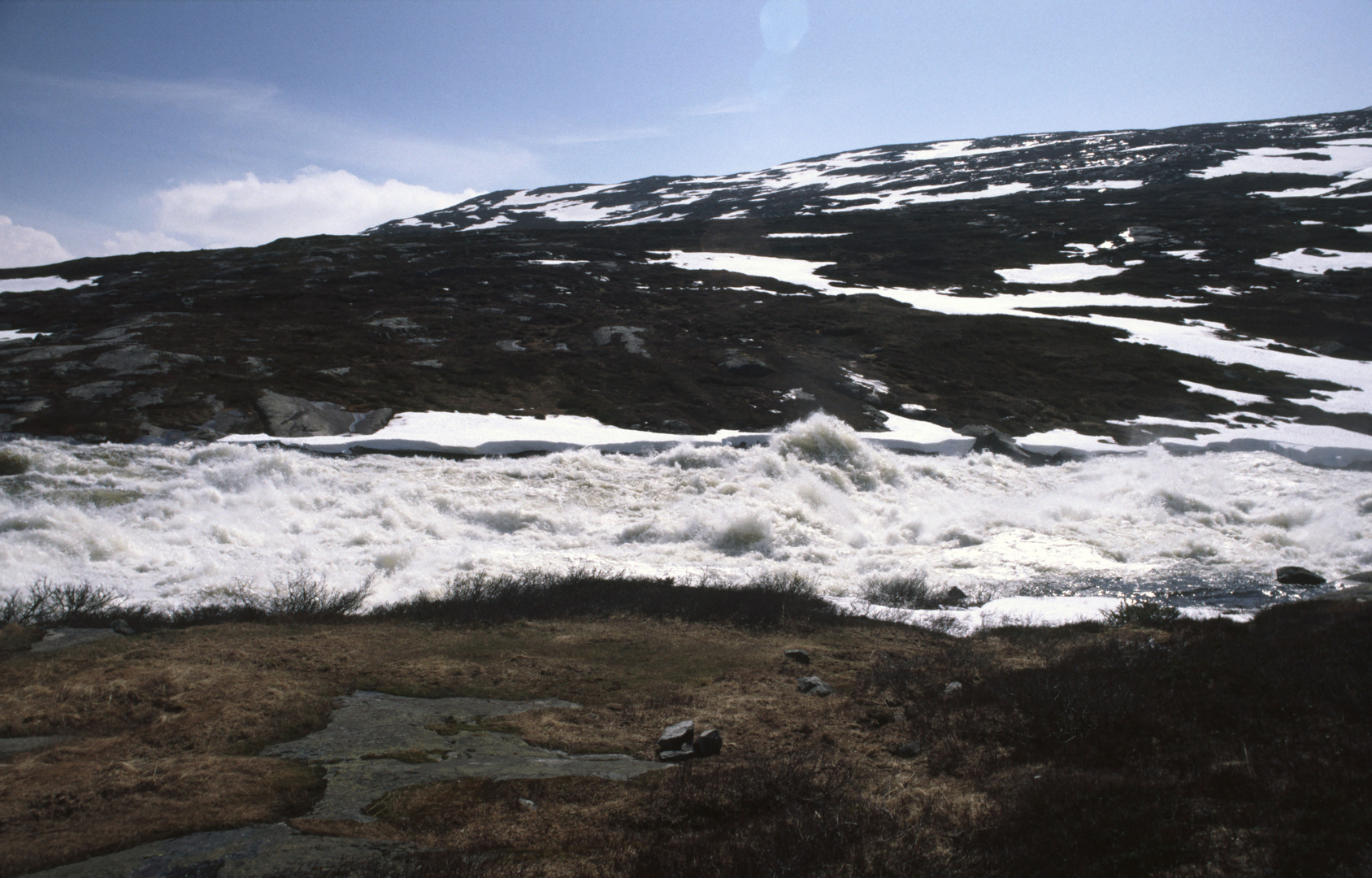 Hardanger Vidda - tobende Wasser