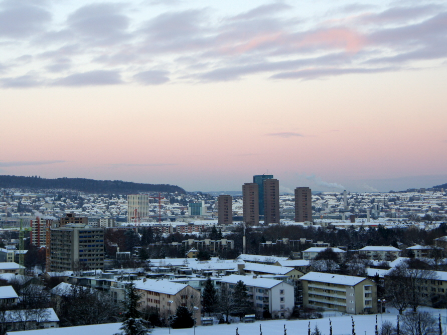 Hardau bei Schnee