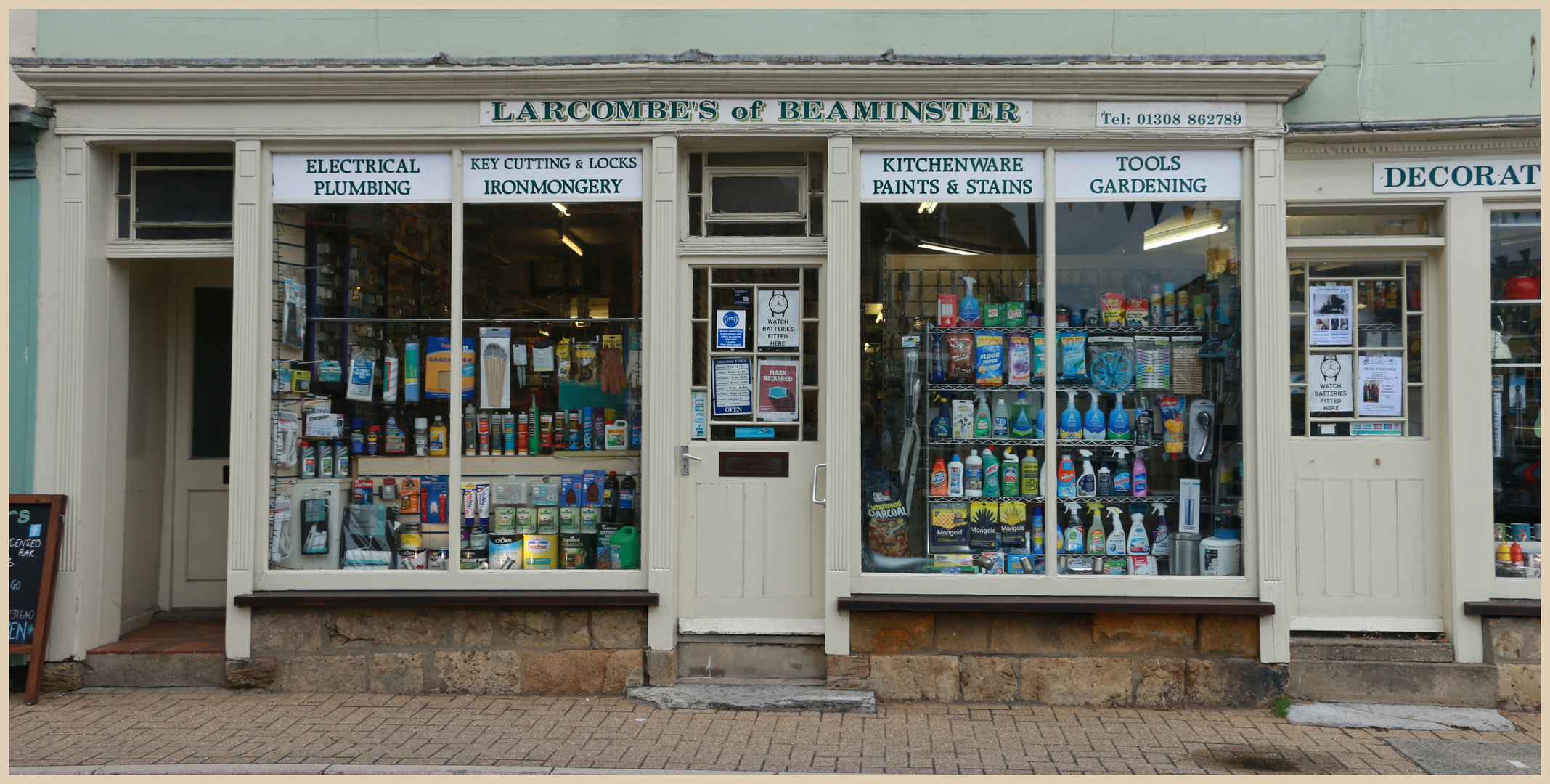 hardware shop in beaminster Dorset