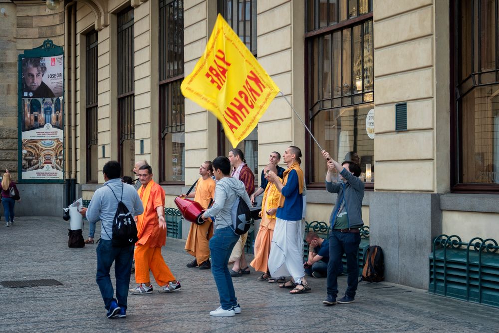 Hare Krishna a Praga