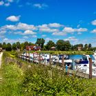 Haren, Sommertag am neuen Yachthafen