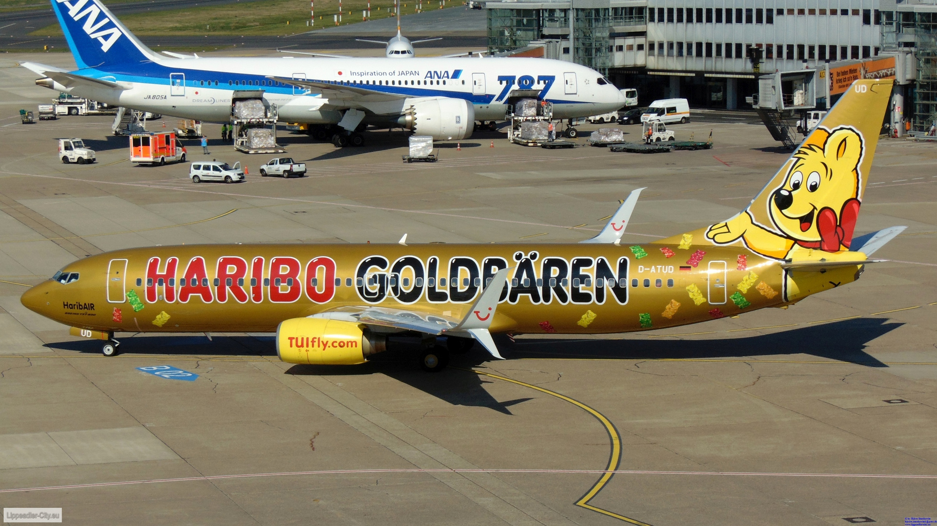 Haribo am Flughafen Düsseldorf