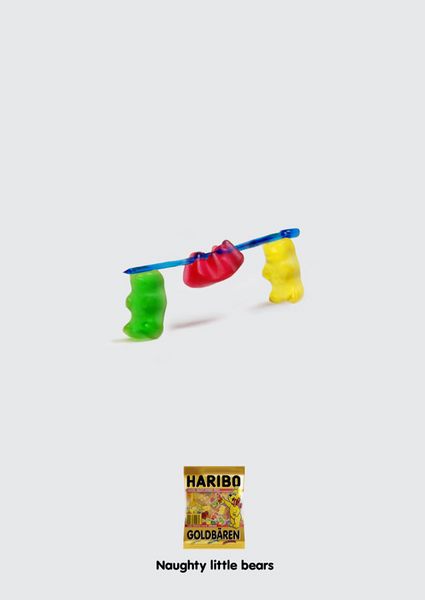 Haribo - Naughty little bears