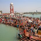 Haridware, heilige Stadt, Ort der rituellen Waschungen im Ganges 3