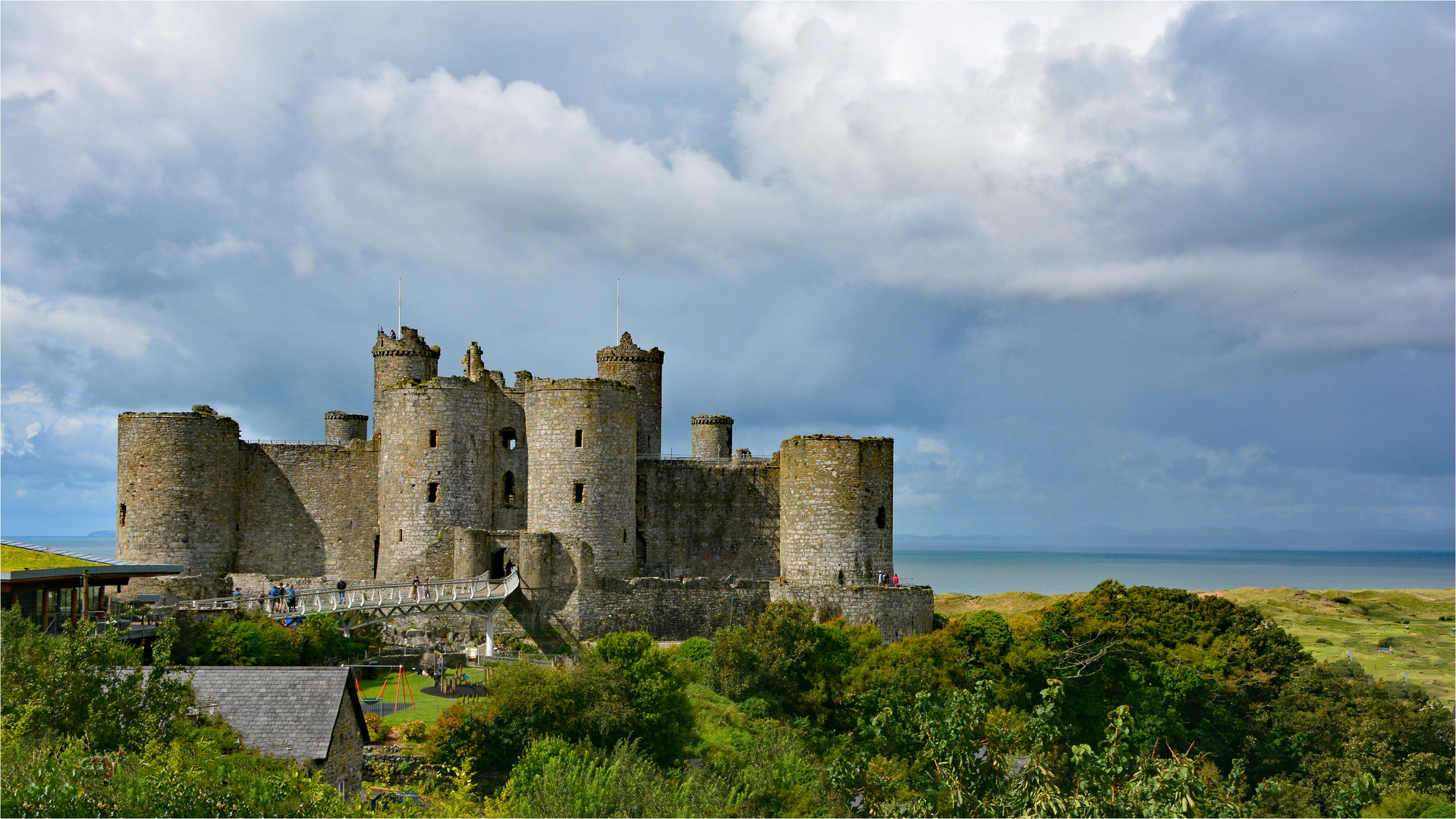   Harlech Castle ...