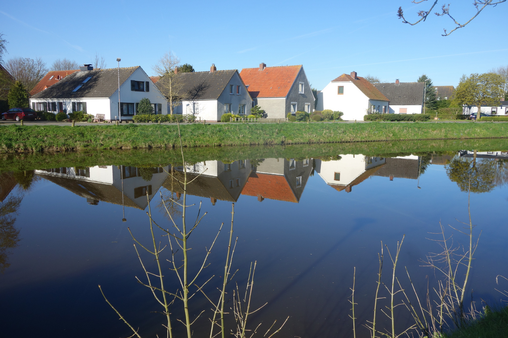 Harlepromenade im Nordseebad Carolinensiel