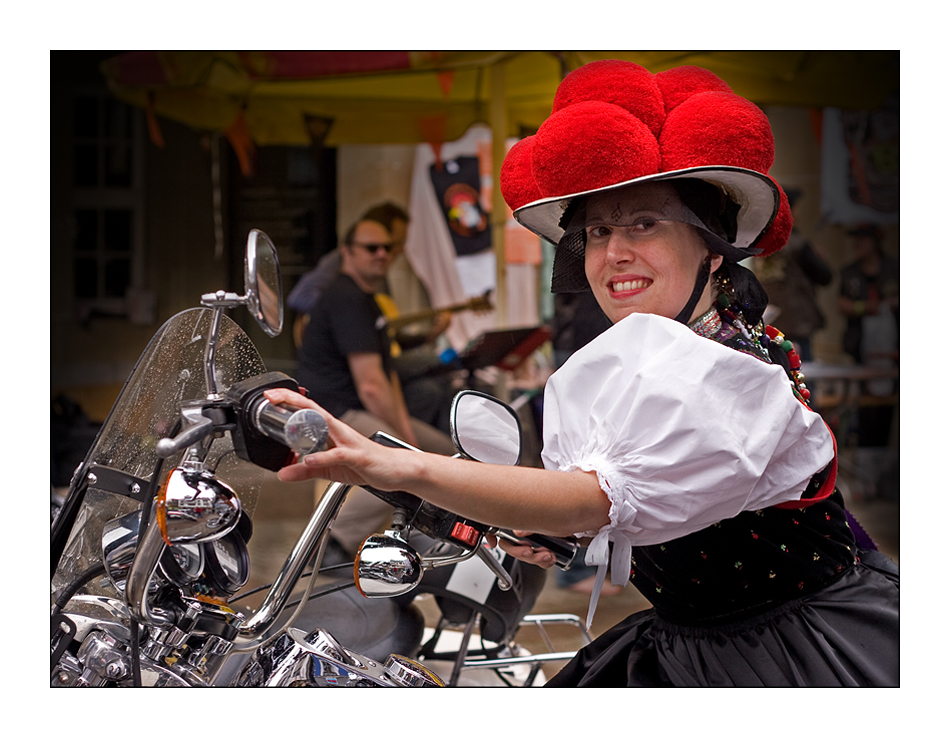 Harley Braut aus dem Schwarzwald