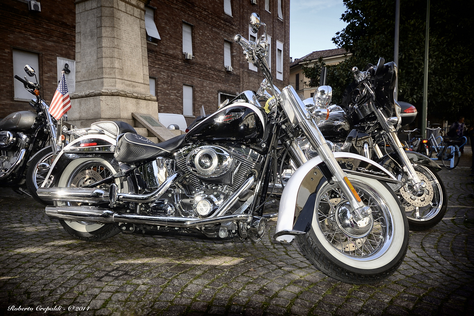 Harley Davidson a Pavia