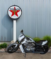 Harley Davidson bei Texaco