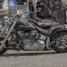 Harley davidson, bike, monster, hdr, tuning, motorrad, hells,