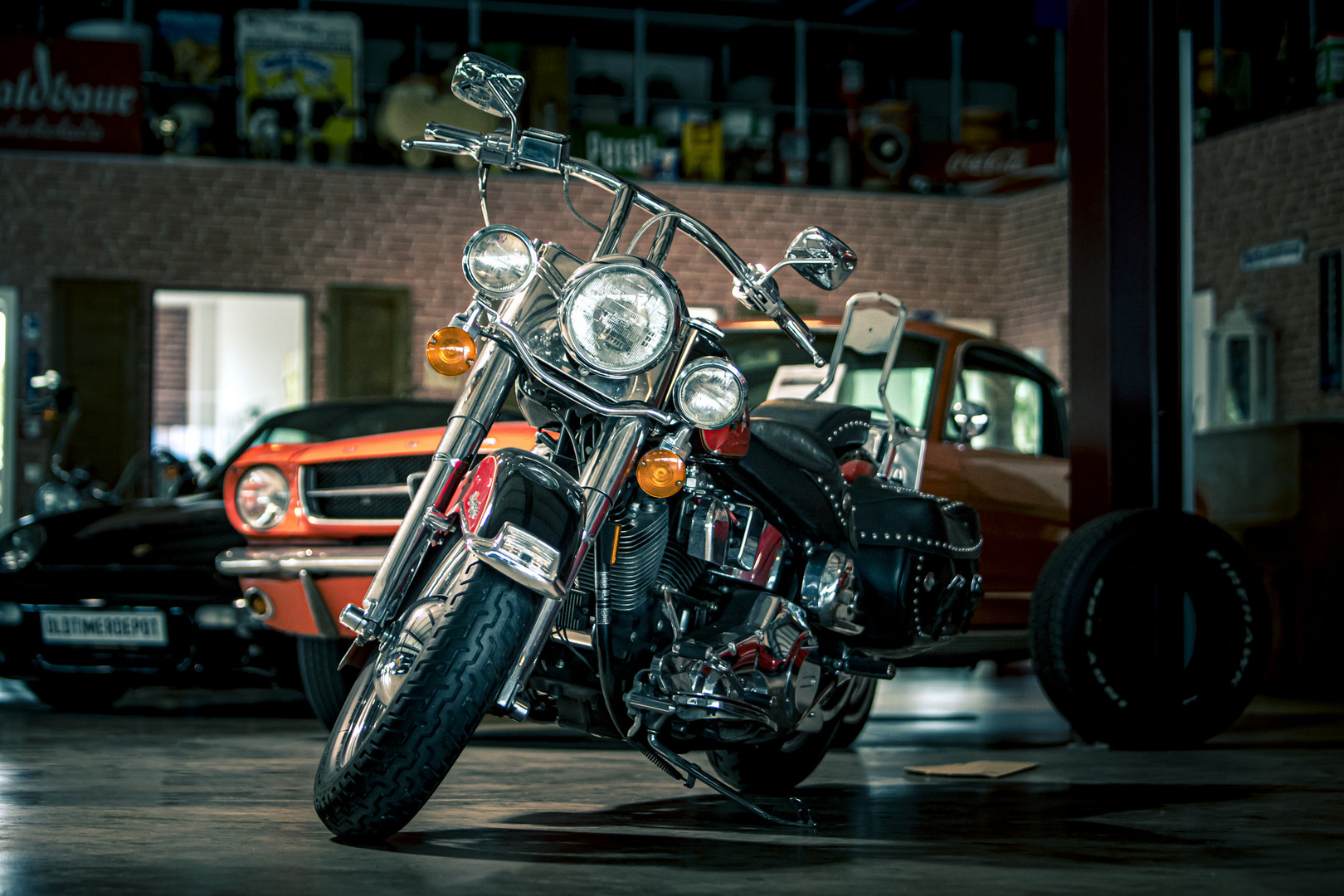 Harley Davidson Bike-Shooting I