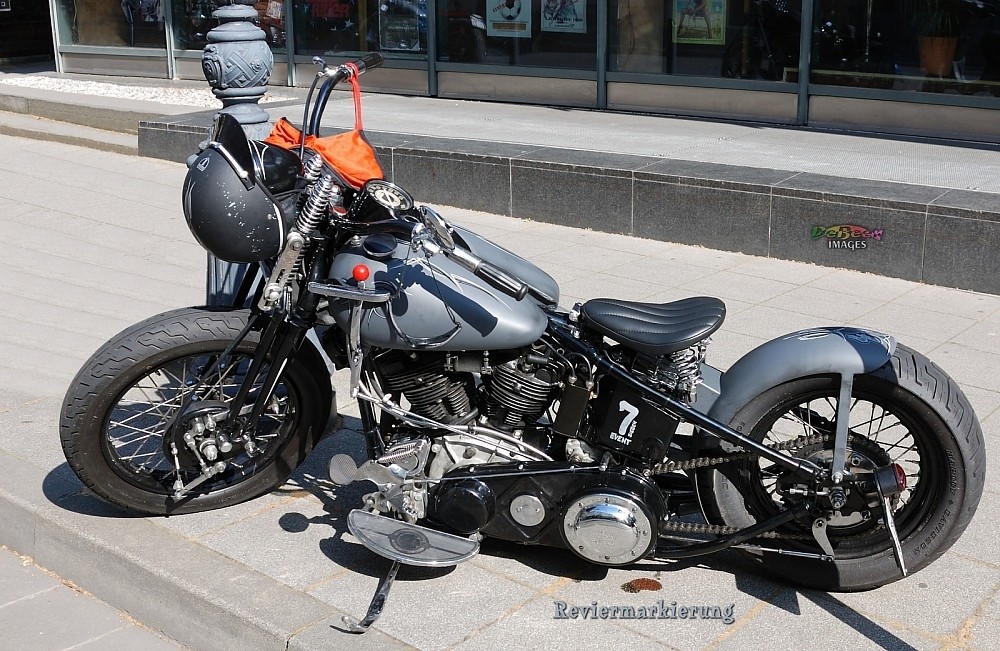 Harley Davidson - Bobber mit Knucklehead