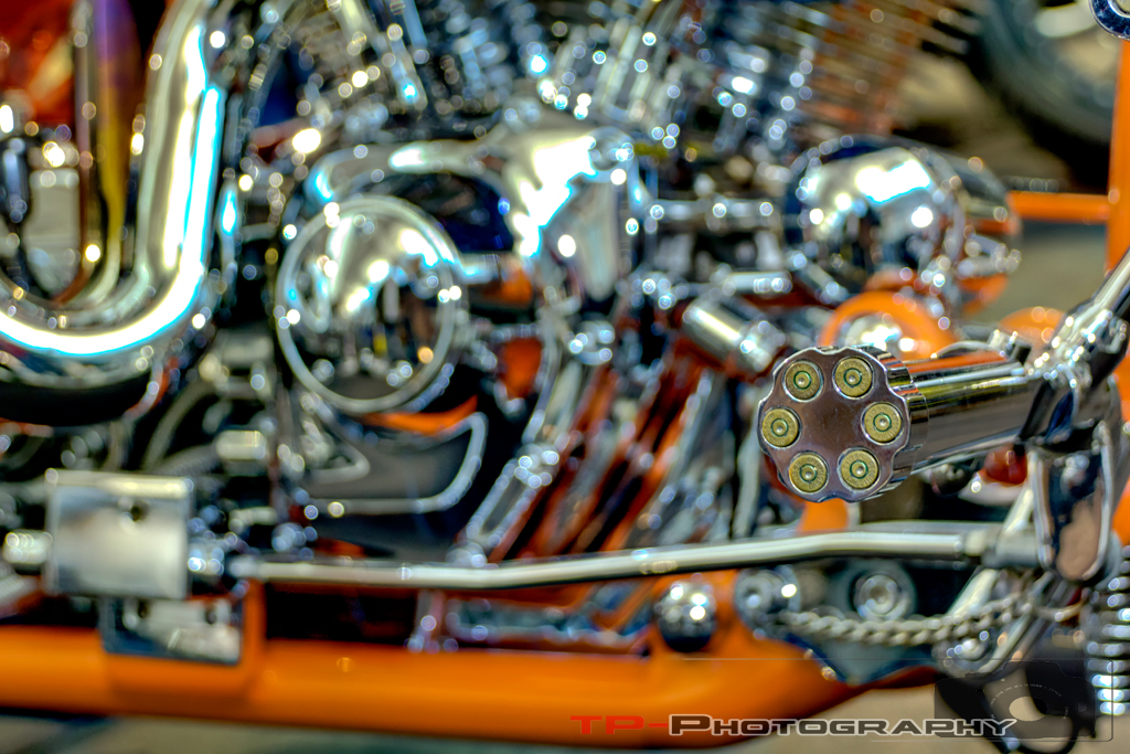 Harley Davidson Fussrasten Detail