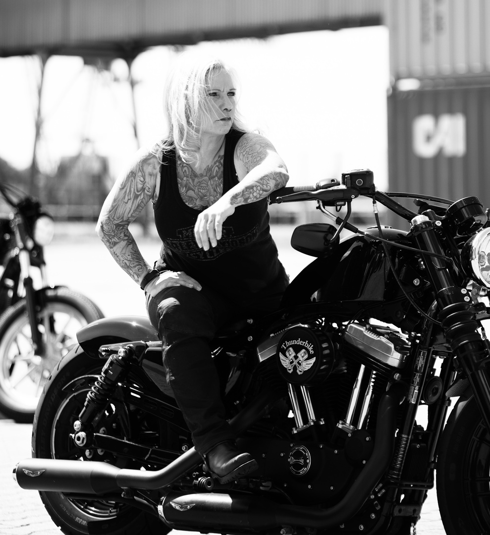 Harley Davidson Girl