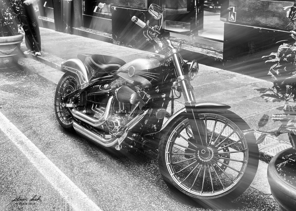 Harley Davidson - In Genua angetroffen ;-)