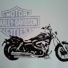 Harley Davidson individueller Siebdruck