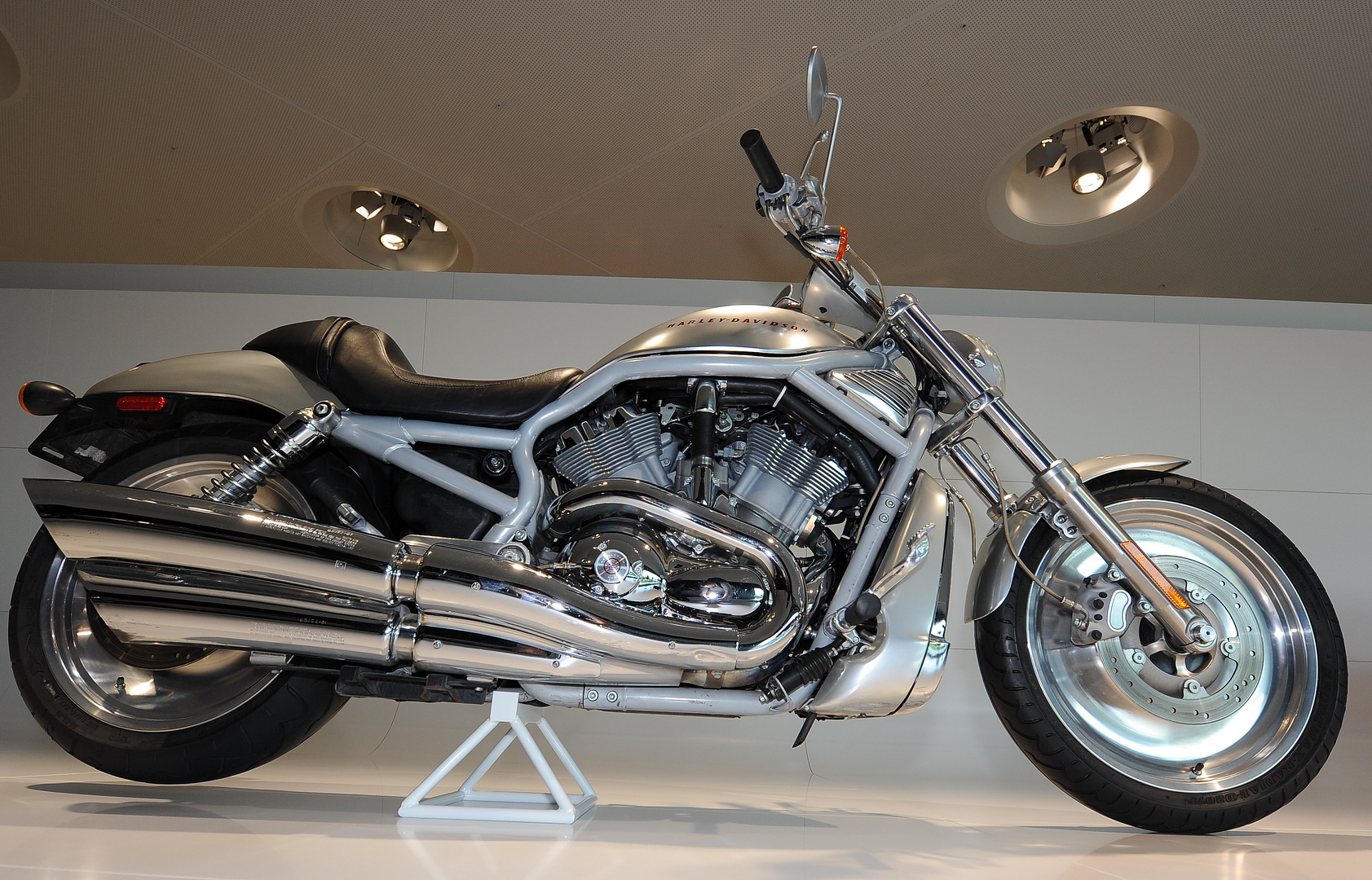 Harley im Porsche Museum