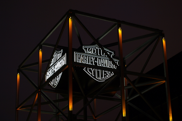 Harley Museum at night (part 2)