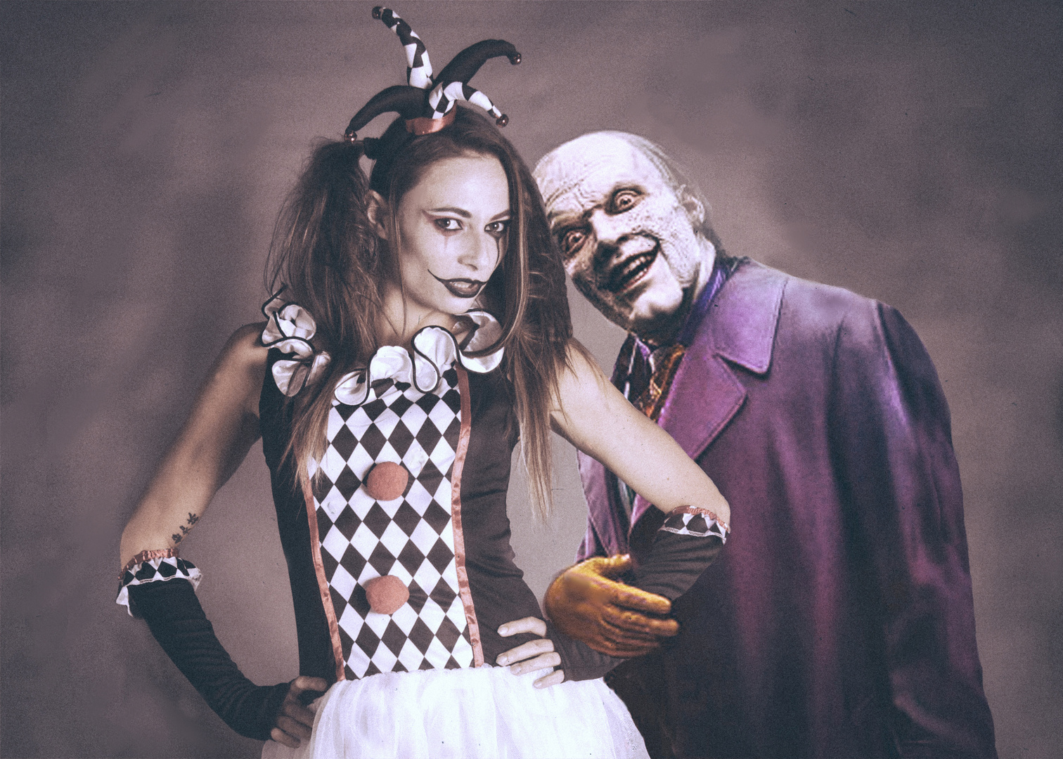 Harley Quinn et Joker, le couple infernal....